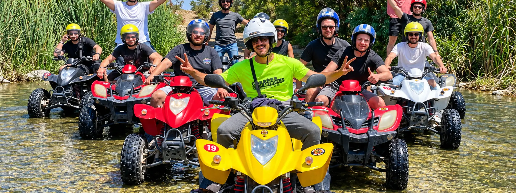 Ruta en quad de 2 horas por el Guadalhorce en Málaga