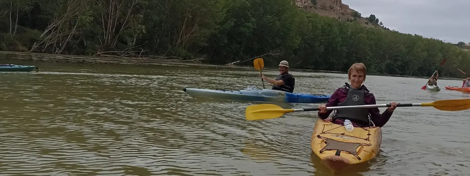 Ruta circular en kayak por el Ebro desde Briñas o San Vicente