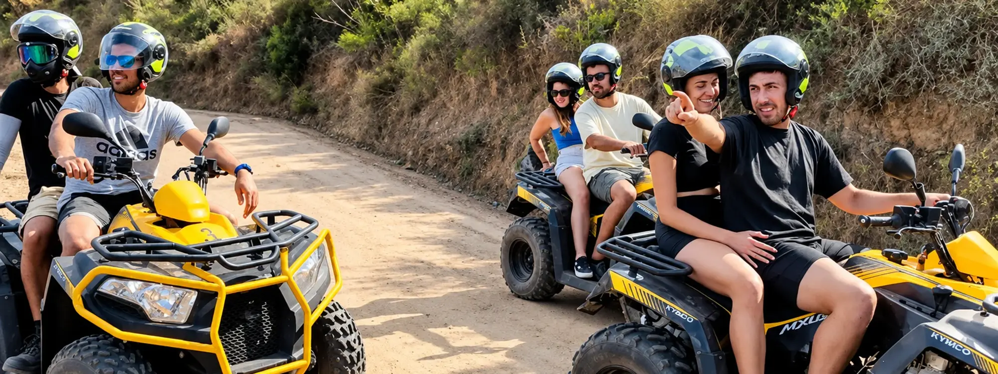 Ruta en quad por la Sierra de Mijas de 2 horas