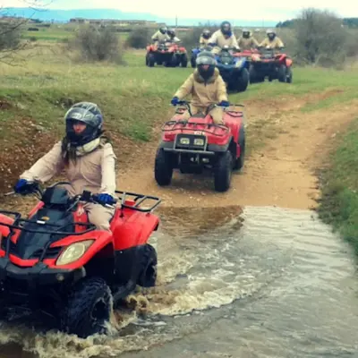 Rutas guiadas en Quad por los mejores paisajes de Fresno de la Fuente en Segovia