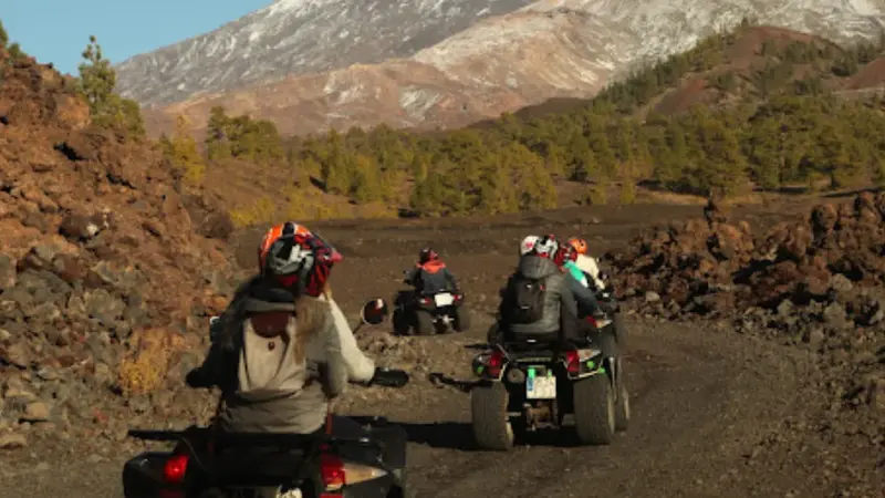 Ruta en quad entre bosques por el lado más emocionante del Teide