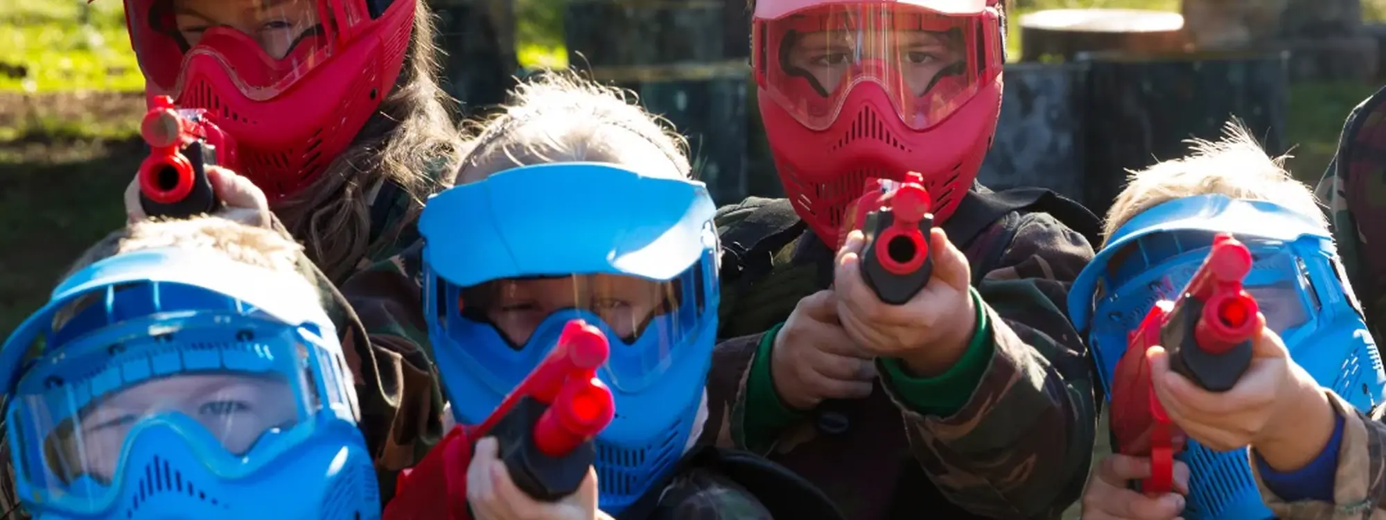 Paintball infantil en Vigo