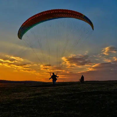 Curso de toma de contacto de parapente en Málaga