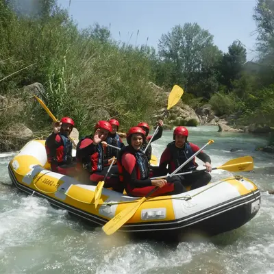 Rafting en el río Guadalope desde Castellote, Teruel