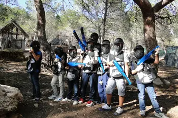 Paintball infantil y zona de picnic en Estivella