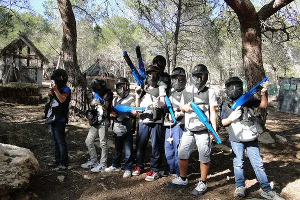 Paintball infantil y zona de picnic en Estivella