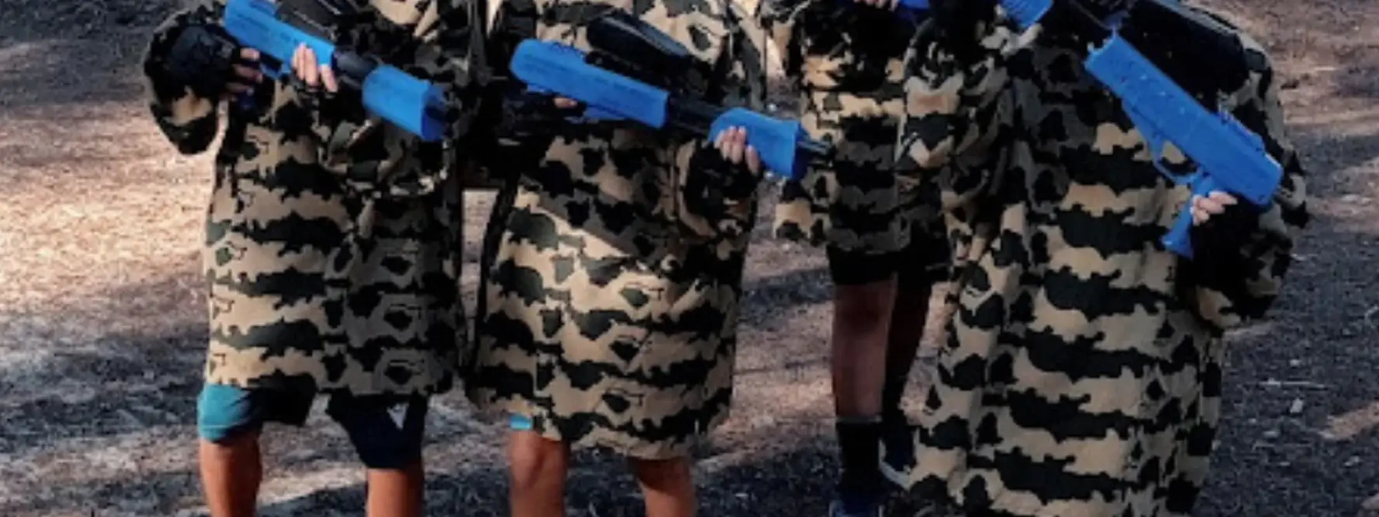 Paintball infantil en Chiclana de la Frontera