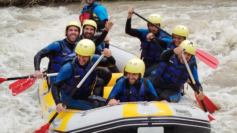 Rafting por el río Genil desde Palenciana