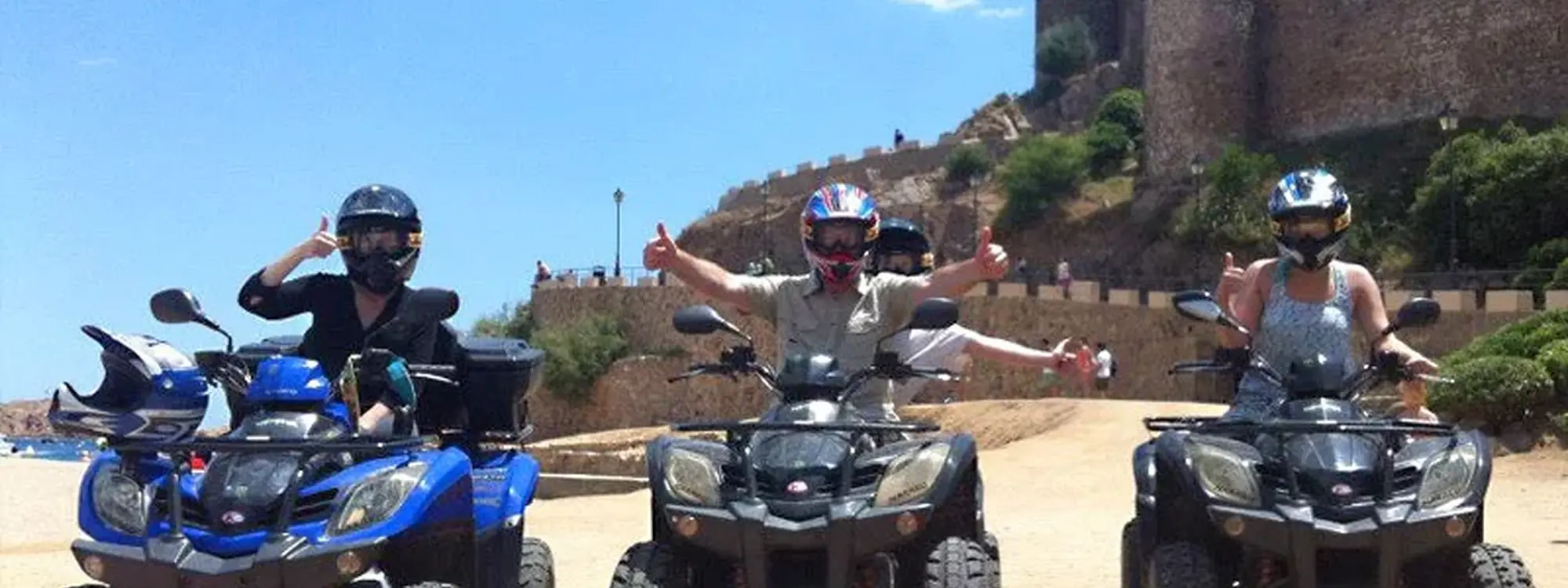 Ruta en quad al castillo de Tossa de Mar desde Lloret