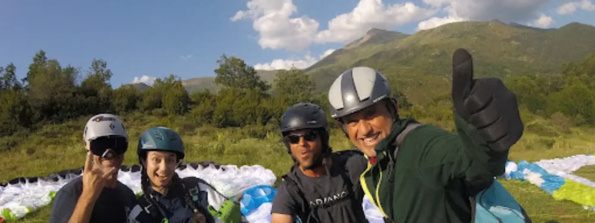 Curso de parapente iniciación en Castejón de Sos