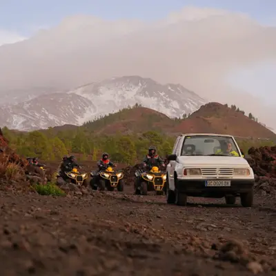 Excursión en quad al Teide y mágico atardecer a 2200 metros de altitud