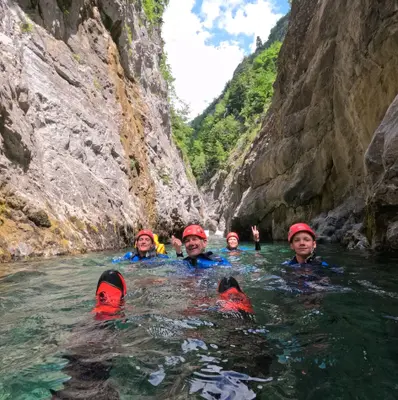 Barranco de Ordiso de nivel avanzado en el Pirineo Aragonés