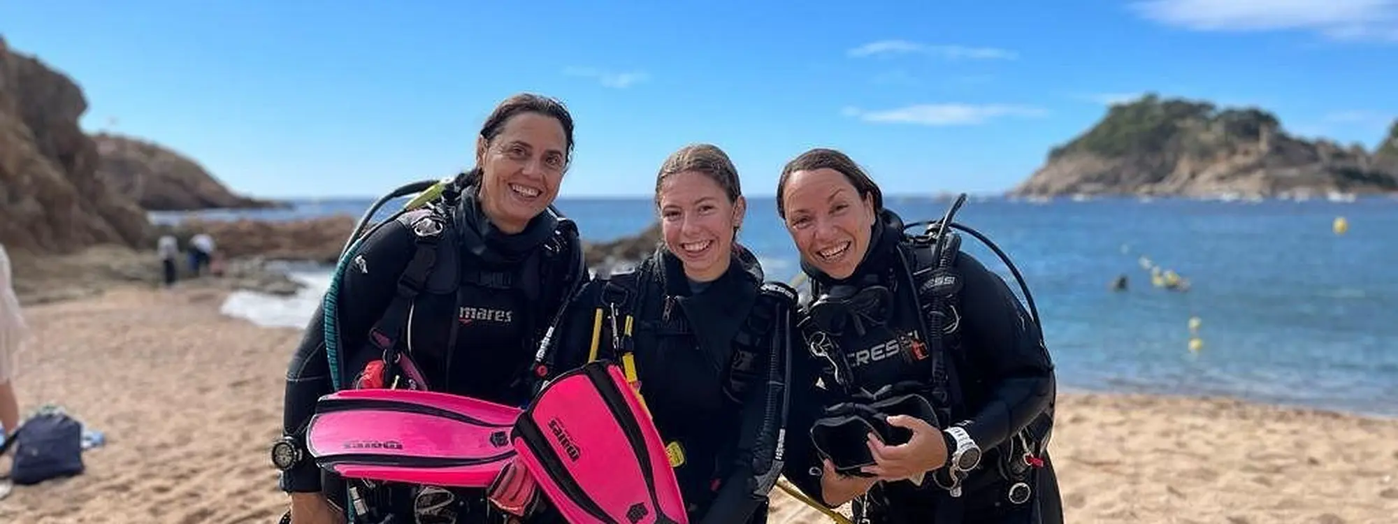 Bautismo de buceo en Tossa de Mar