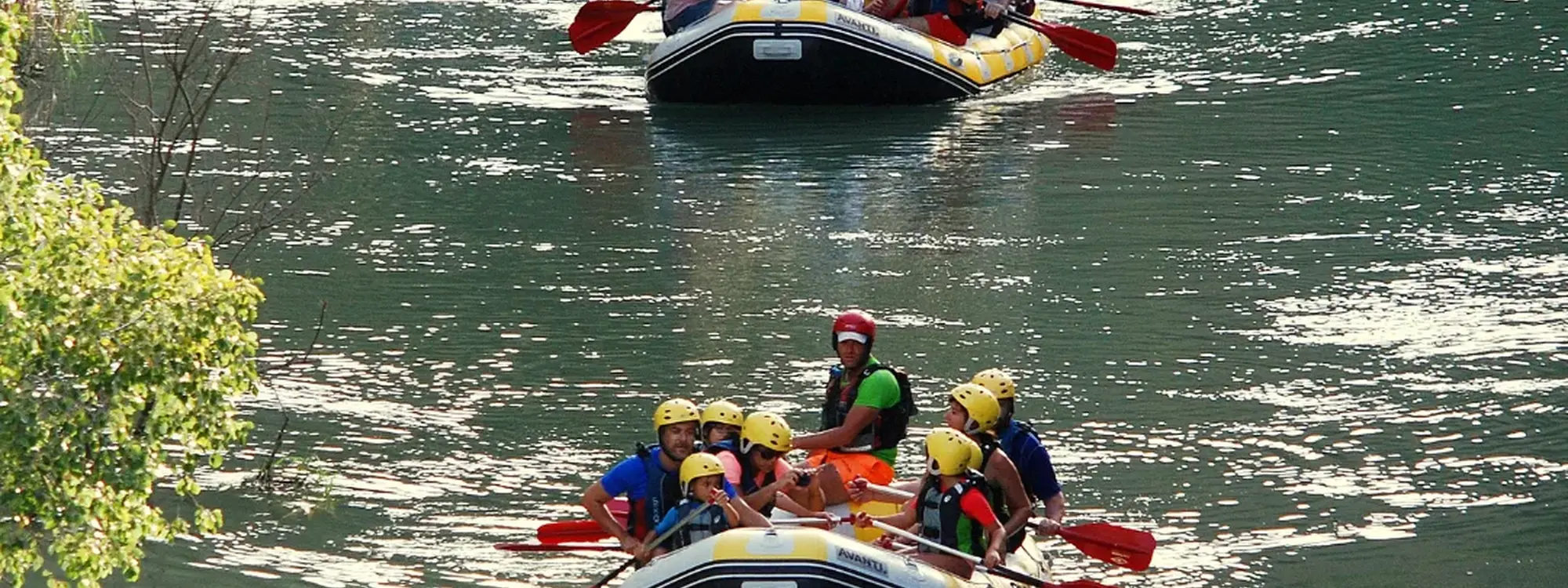 Rafting en el Cañón de Almadenes con visita a cuevas