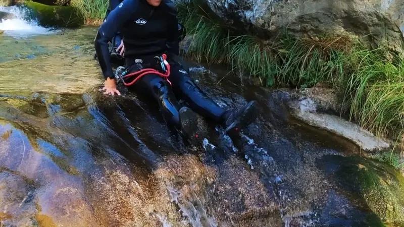 Barranquismo integral en Río Verde desde Ótiva, Granada