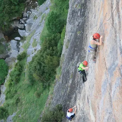 Vía Ferrata Sorrosal (Experto) + Vía Ferrata Escuacho (Intermedio)