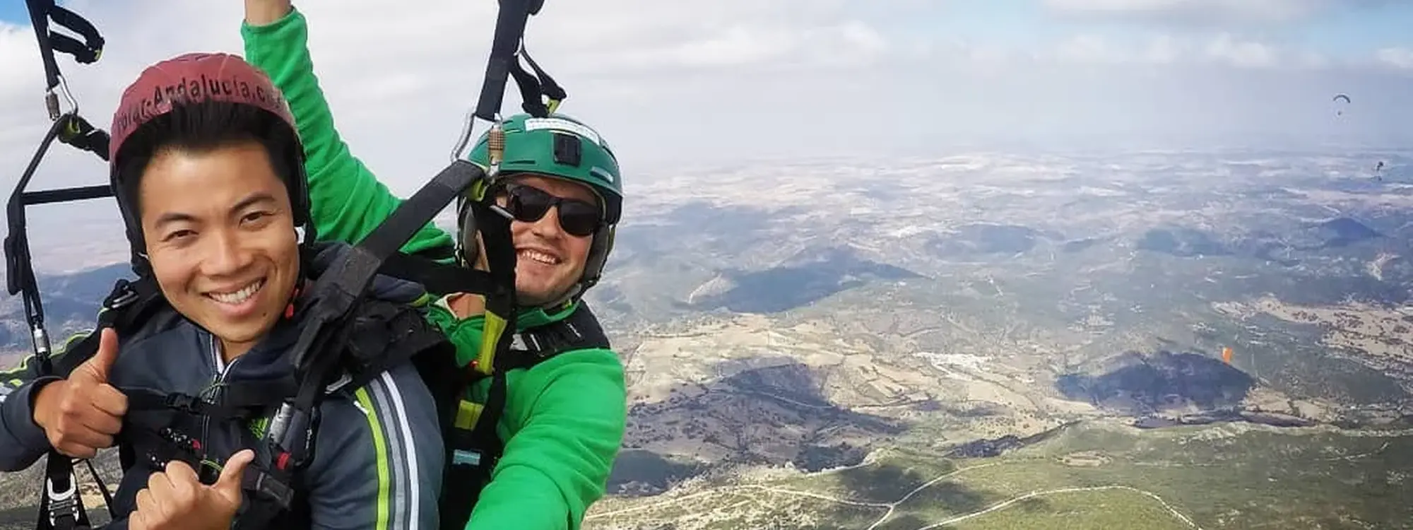 Vuelo en parapente de larga duración en Algodonales
