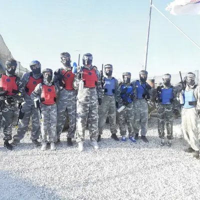 Paintball adulto con zona de barbacoa en Alicante