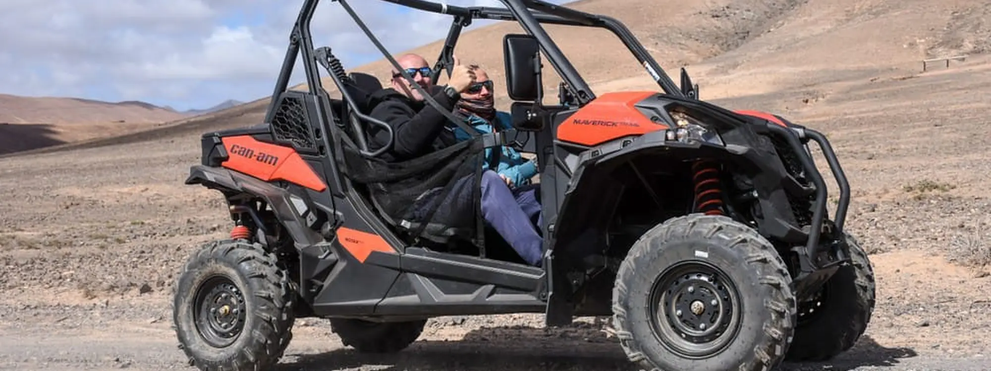 Ruta en buggy Premium Can-Am por Corralejo
