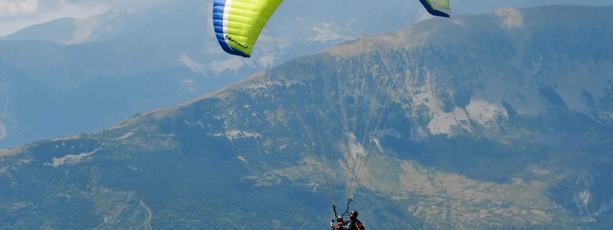 Parapente biplaza de montaña más alto de España en Castejón de Sos