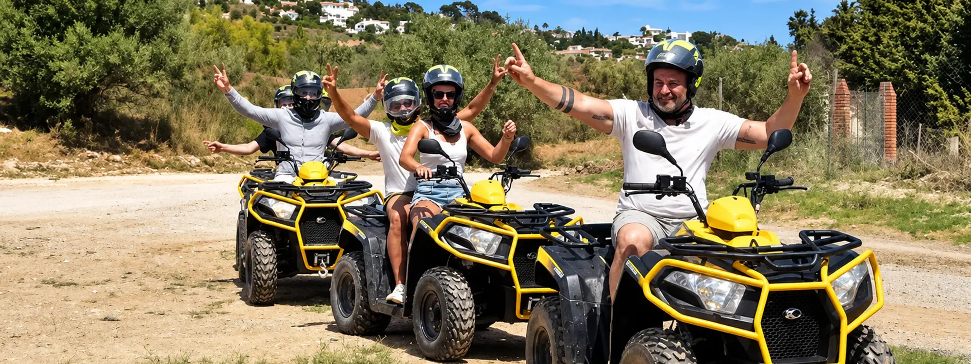 Ruta en quad por la Sierra de Mijas de 2 horas