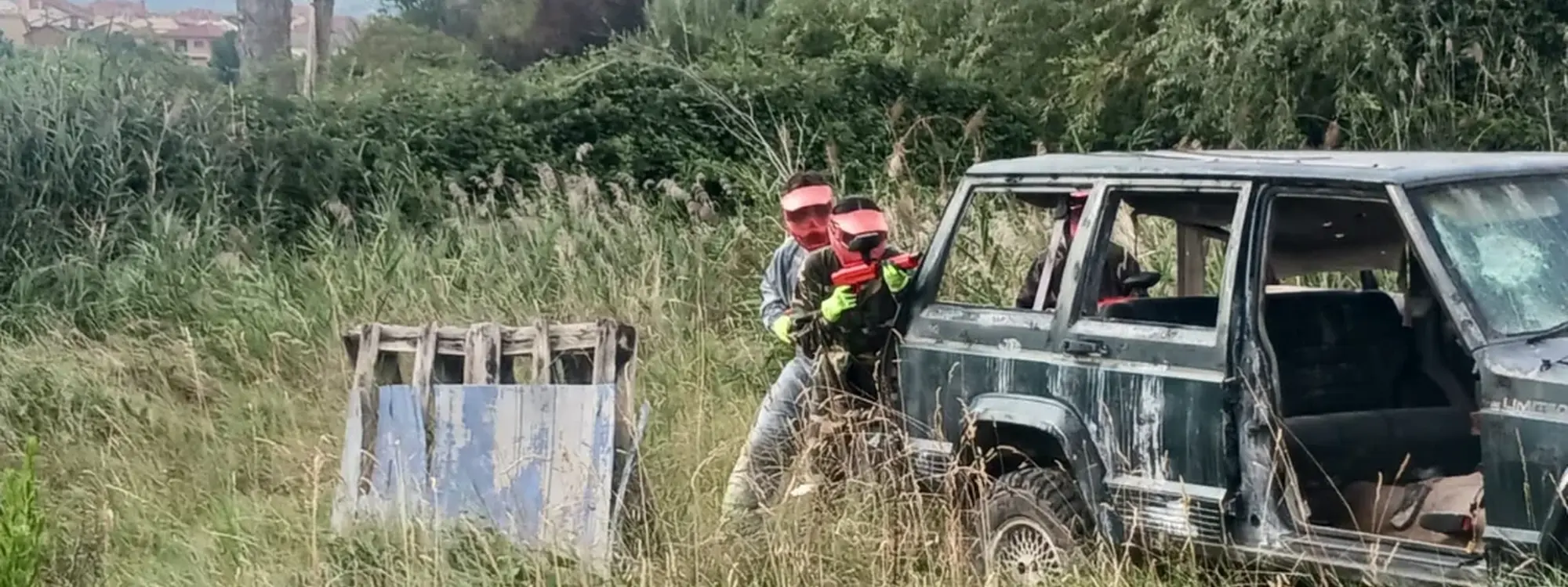 Paintball infantil en Fuenmayor, La Rioja