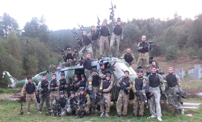 Paintball en Amorebieta cerca de Bilbao