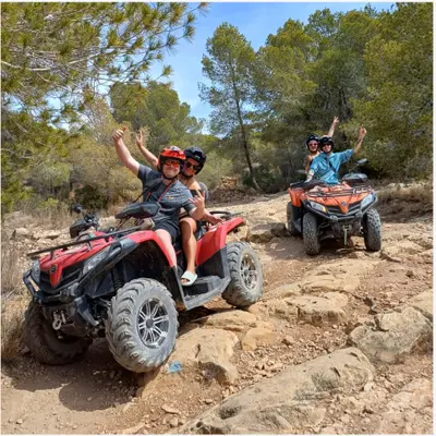 Ruta en quad de Benidorm a Finestrat por la montaña