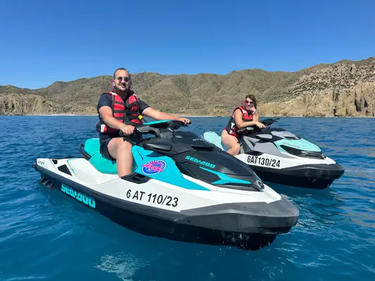 Excursión en moto de agua a Almerimar o Cabo de Gata desde Aguadulce