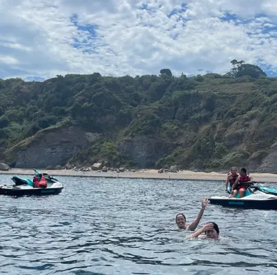 Ruta guiada en Moto de Agua en Gijón