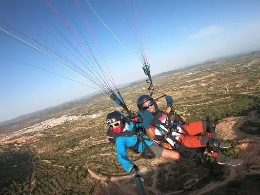 Vuelo de parapente Cross Country en Villar del Arzobispo