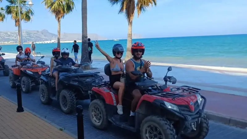 Ruta en quad por Benidorm entre pistas y miradores