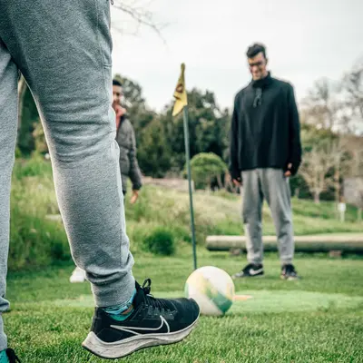 Sesión de 2h de Footgolf en Santa Susanna, Barcelona