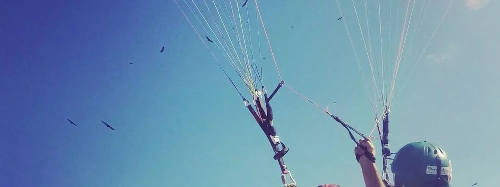 Vuelo en parapente de larga duración en Algodonales
