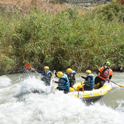 Rafting de aguas bravas por el tramo más salvaje del río Genil desde Cuevas Bajas