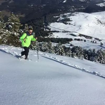 Ruta con Raquetas de Nieve en La Molina