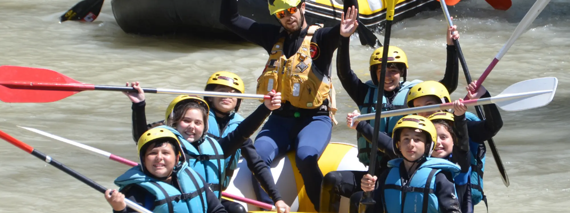 Rafting familiar por el río Genil desde Cuevas Bajas