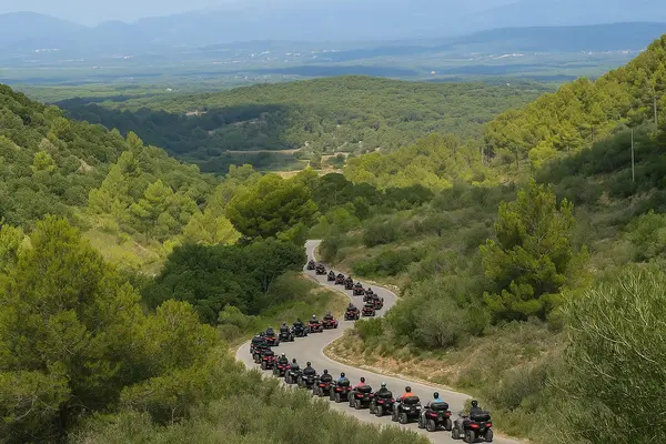 Ruta en quad desde El Arenal con baño en Son Verí