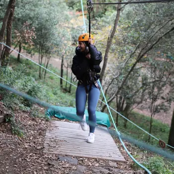 Parque multiaventura en Santa Susanna, Barcelona