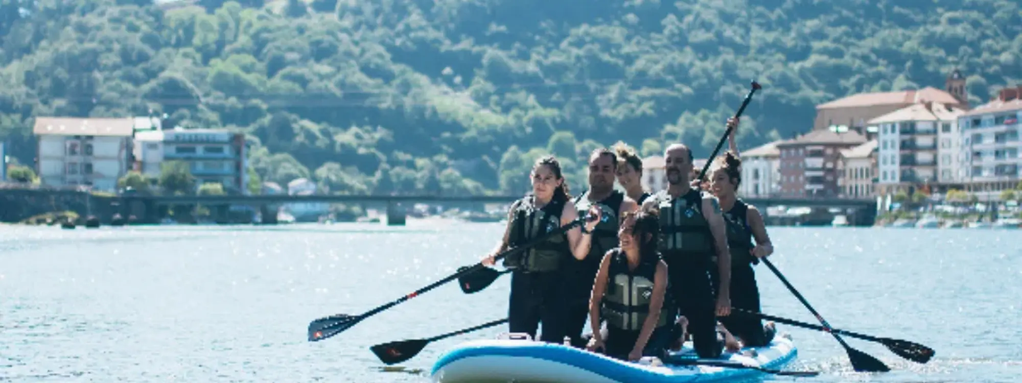 Descenso del río Oria en kayak o paddlesurf sin monitor desde Orio, Guipúzcoa