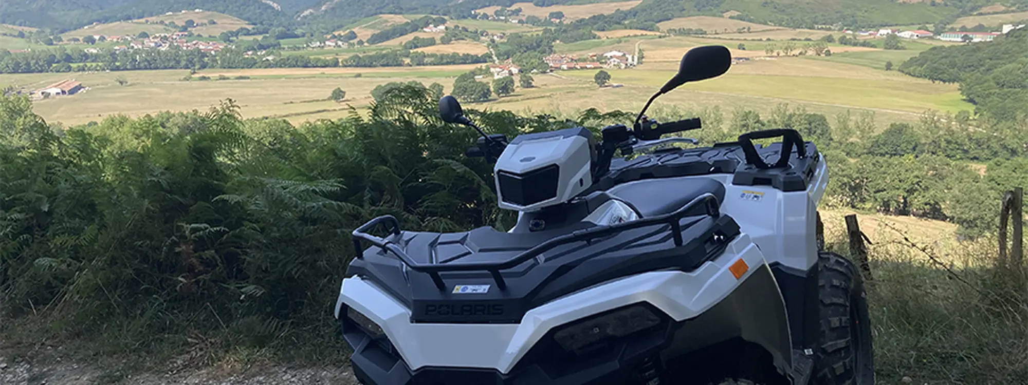 Ruta en quad hacia Arañotz desde Arraitz-Orkin