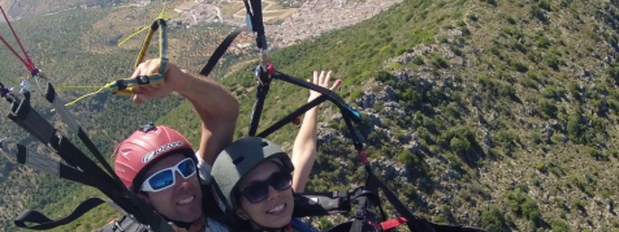 Vuelo en parapente biplaza en Algodonales