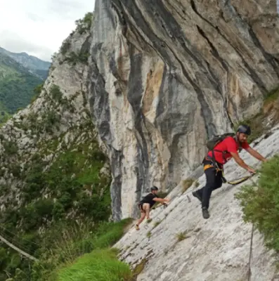 Vía Ferrata de La Hermida en Cantabria