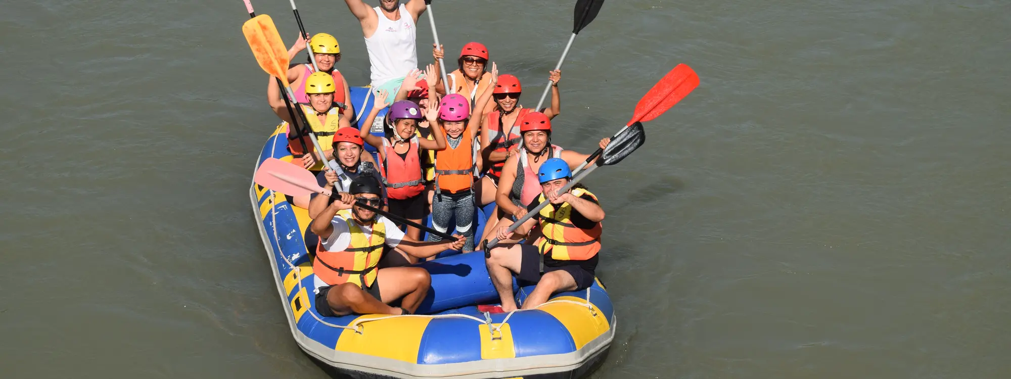 Rafting en Blanca con paella junto al río Segura