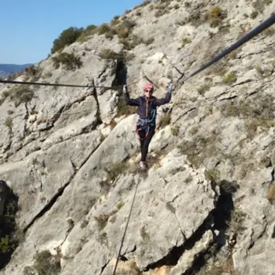 Vía ferrata Les Raboses / Les Rabosses nivel iniciación (K1)