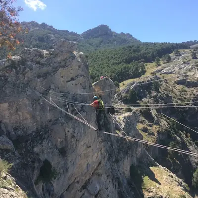 Barranquismo acuático en Cazorla por los cañones de la Cerrada del Utrero desde La Iruela, Jaén