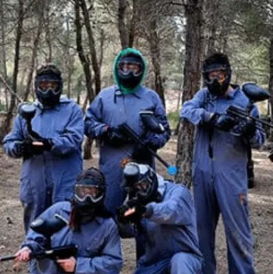 Paintball en plena naturaleza en Teruel
