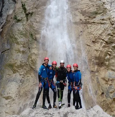 Barranco del Sorrosal de nivel avanzado en Broto