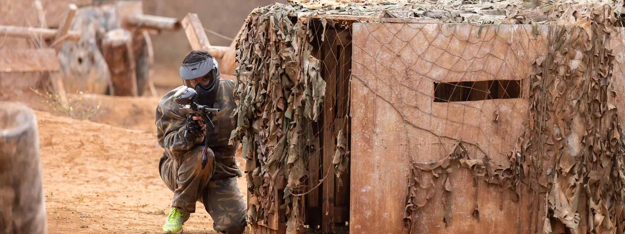 Paintball para adultos en San Antonio de Benagéber