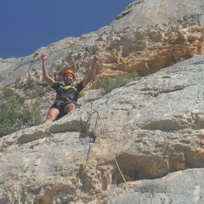 Vía ferrata La Bárbara desde Montalbán, Teruel